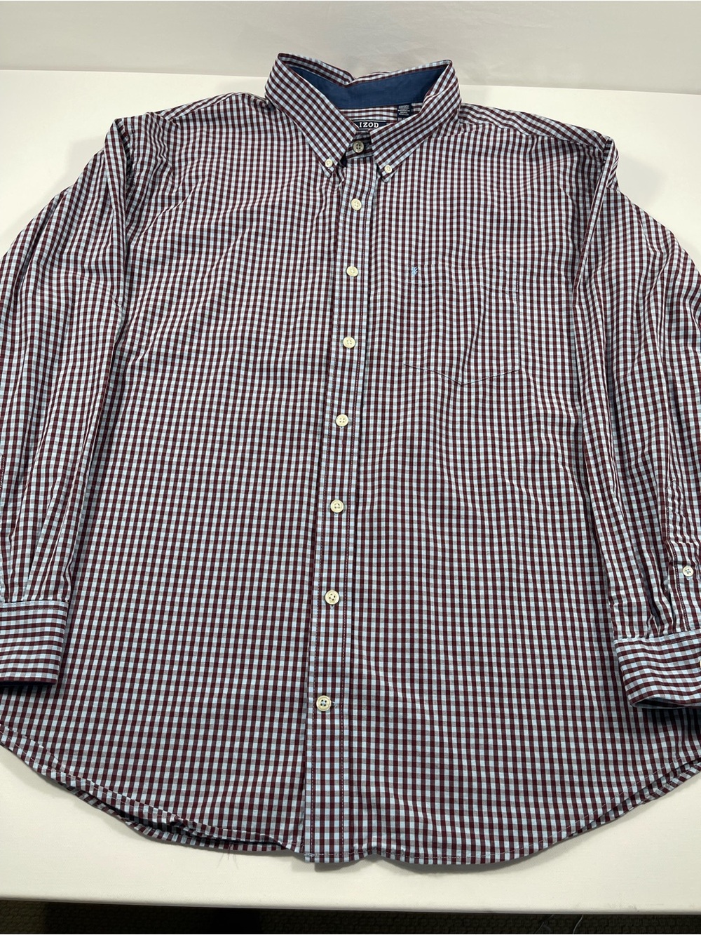 IZOD Men’s Button Down Shirt Plaid 3XL SKU #0210.